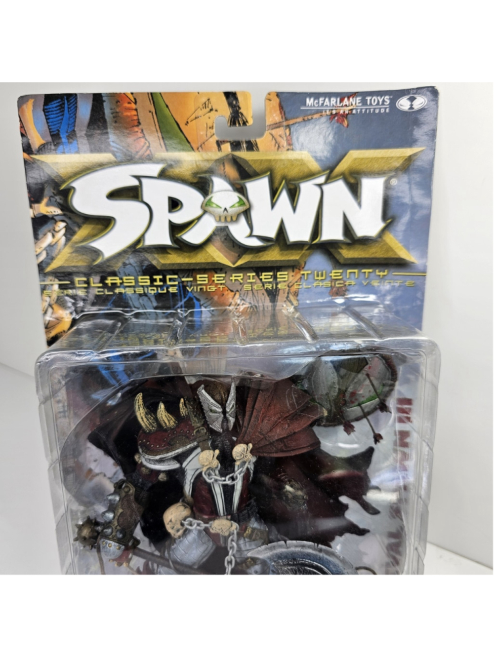 SEALED Spawn Medieval Spawn III McFarlane Toys 2001 Box Damaged, Vintage Toy
